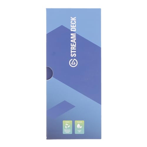 Elgato Stream Deck MK.2 – Studio Controller, 15 macro keys, trigger actions in apps and software like OBS, Twitch, YouTube and more, works with Mac and PC