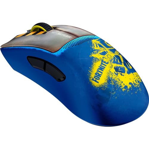 Razer DeathAdder V3 Pro Wireless Gaming Mouse: 63g Lightweight - Focus Pro 30K Optical Sensor - Optical Switches Gen-3 - HyperSpeed Wireless - 5 Programmable Buttons - 90 Hr Battery - Fortnite Edition