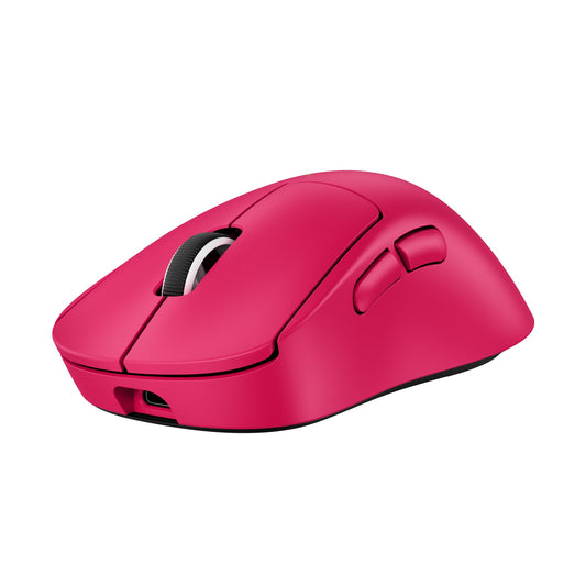 Logitech G PRO X Superlight 2 DEX Lightspeed Wireless Gaming Mouse, 60g Pro-Grade Lightweight Mouse with 5 Programmable Buttons, 44k DPI Sensor, USB-C Charging, for PC/Mac - Magenta