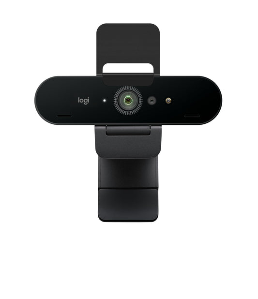 Logitech Brio PRO X 4K Webcam, Ultra 4K HD Video Calling, Noise-Canceling mic, HD Auto Light Correction, Adjustable Field of View, Microsoft Teams, Zoom, Google Voice, PC/Mac/Laptop/MacBook/Tablet