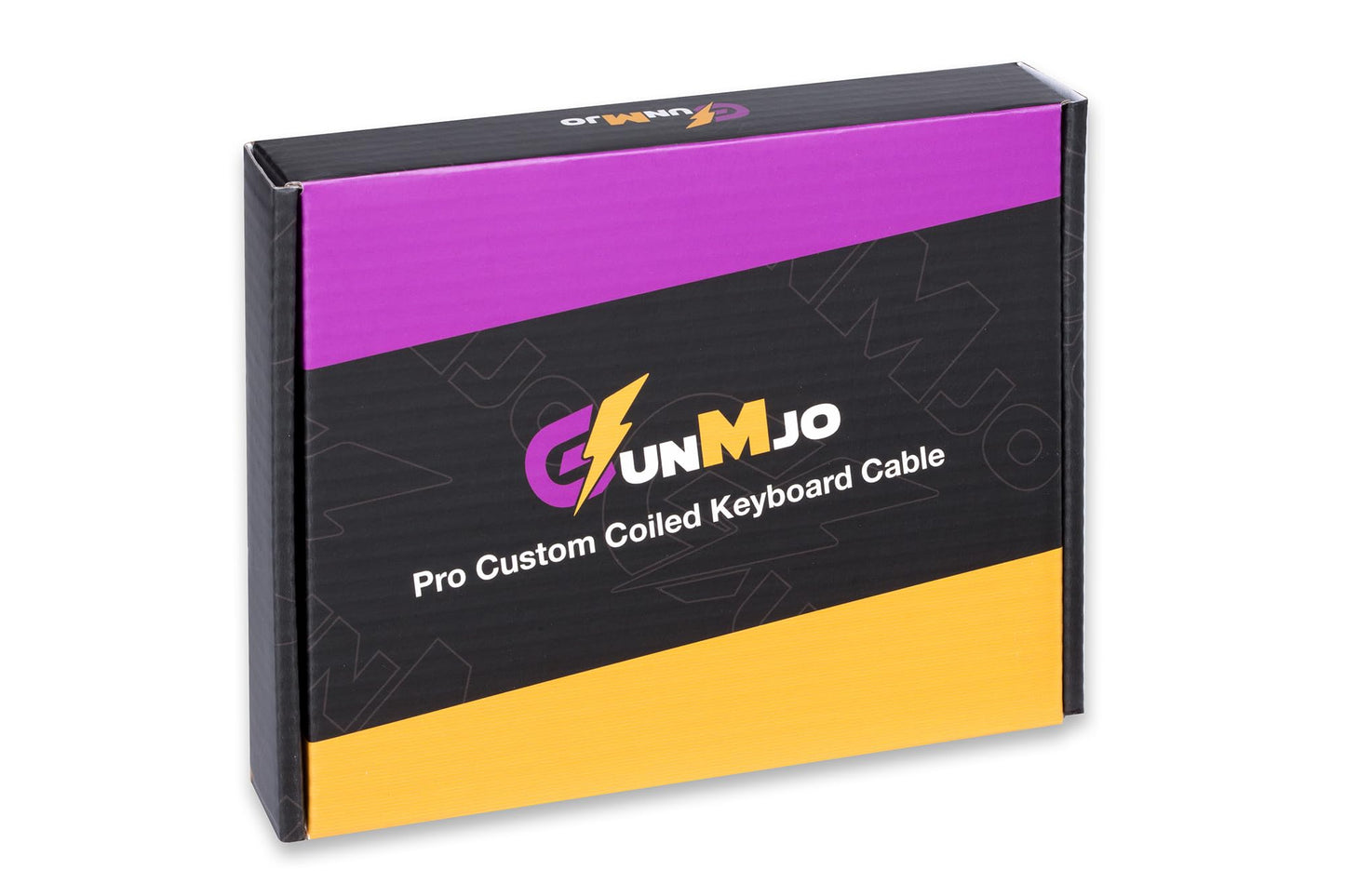 GUNMJO Pro Custom Coiled USB C Cable for Gaming Keyboard, Double-Sleeved Mechanical Keyboard Cable with Detachable Metal Aviator, 1.5M USB-C to USB-A, Red Color