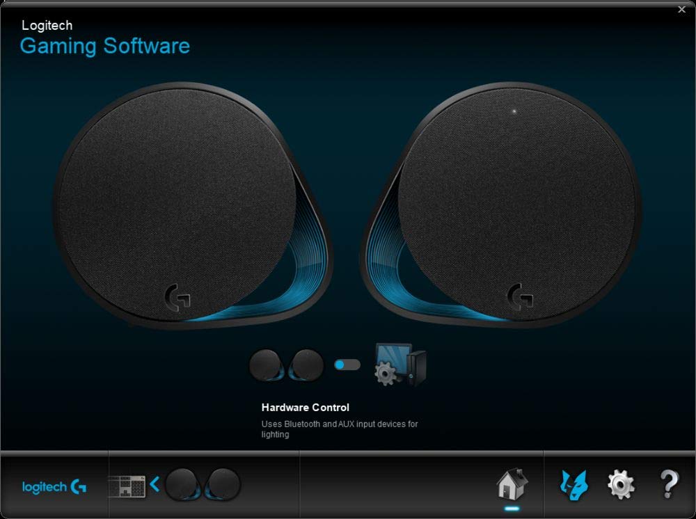 Logitech G560 PC Gaming Speaker System | 2.1 DTS:X Ultra Positional Surround Sound, Immersive Game-Driven LIGHTSYNC RGB, Two Speakers and Subwoofer | with Signature Series Microfiber Cloth