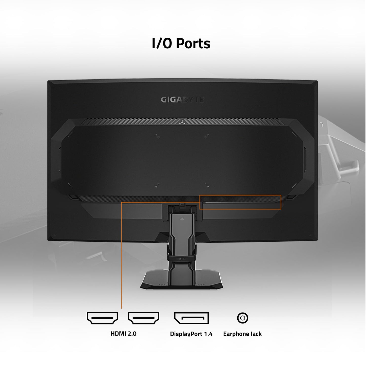 GIGABYTE GS27QC 27" 165Hz 1440P Curved Gaming Monitor, 2560 x 1440 VA 1500R Display, 1ms (MPRT) Response Time, HDR Ready, FreeSync Premium, 1x Display Port 1.4, 2X HDMI 2.0,Black