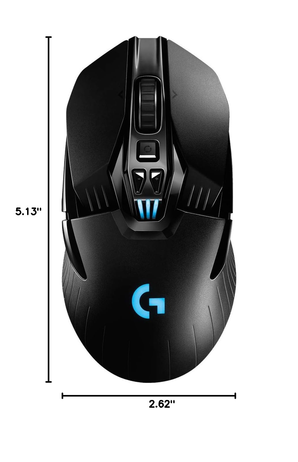 Logitech G903 Lightspeed Wireless Gaming Mouse | Hero Sensor, 25k DPI, 11 Programmable Buttons, RGB Lighting, Rubber Grip, Adjustable Weight, PC/Mac | with Signature Series Charging Dock