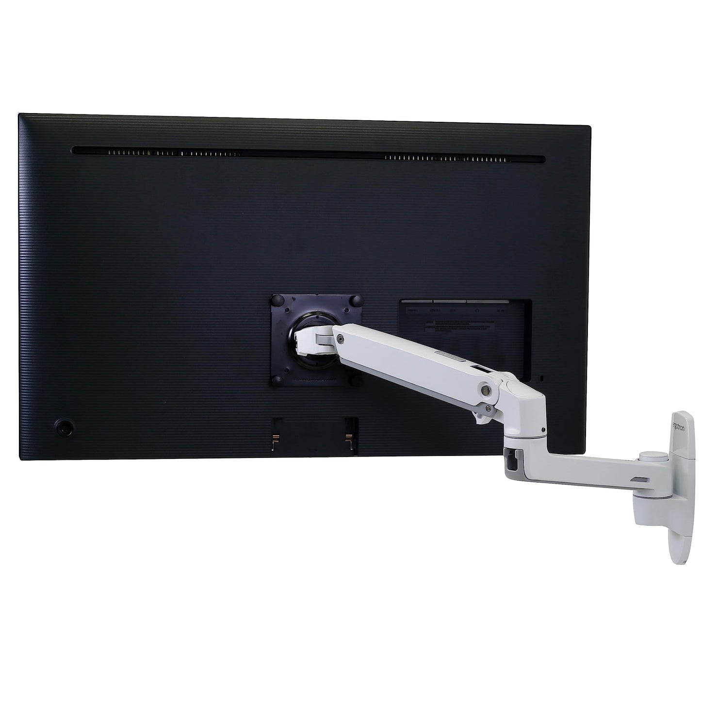 Ergotron – LX Single Monitor Arm, VESA Wall Mount – for Monitors Up to 34 Inches, 7 to 25 lbs – White
