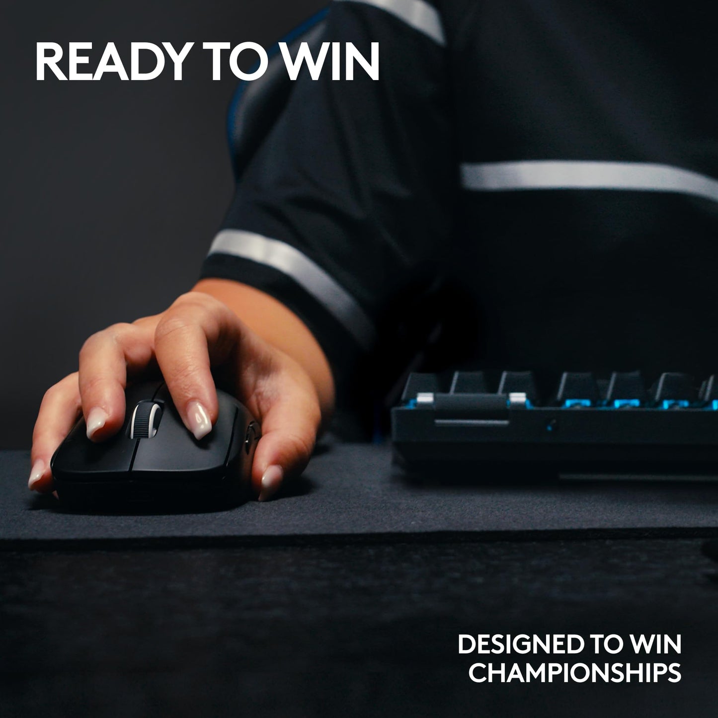 Logitech G PRO X SUPERLIGHT 2 LIGHTSPEED Wireless Gaming Mouse, 8K Polling, Lightweight, LIGHTFORCE Hybrid Switches, HERO 2 Sensor, 888 IPS, 44,000 DPI, 5 Programmable Buttons,USB-C Charging, PC & Mac