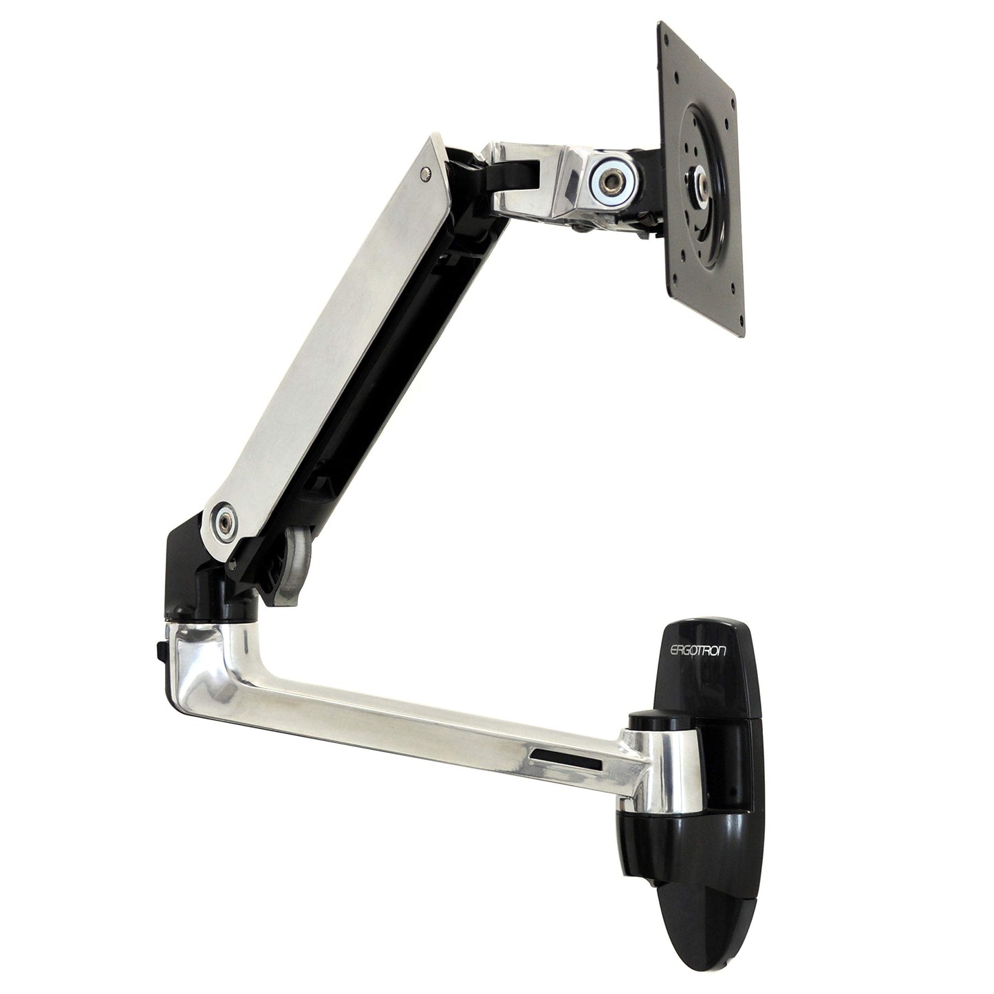 Ergotron – LX Single Monitor Arm, VESA Wall Mount – for Monitors Up to 34 Inches, 7 to 25 lbs – Polished Aluminum