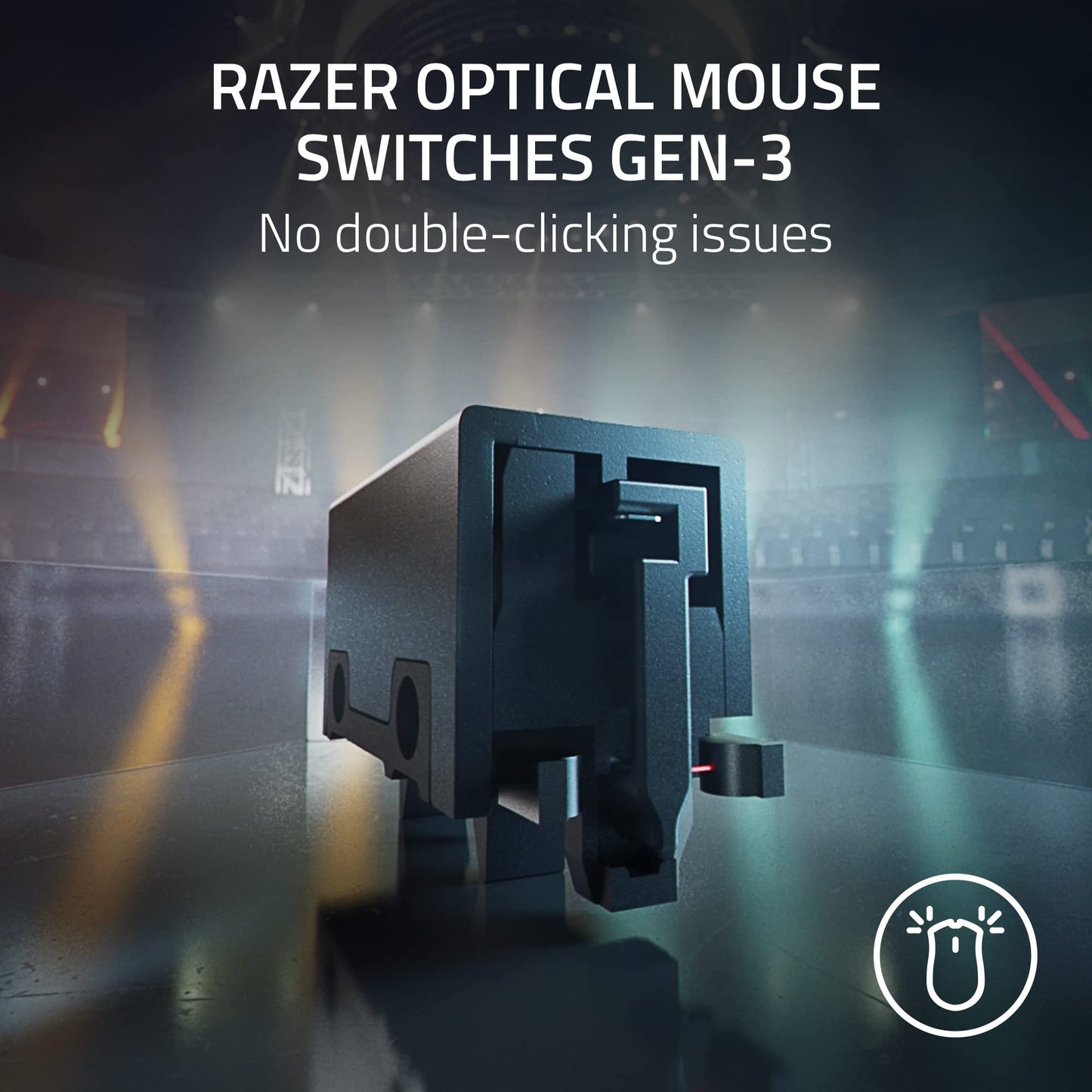 Razer DeathAdder V3 Pro Wireless Gaming Mouse: 63g Lightweight - Focus Pro 30K Optical Sensor - Optical Switches Gen-3 - HyperSpeed Wireless - 5 Programmable Buttons - 90 Hr Battery - Faker Edition
